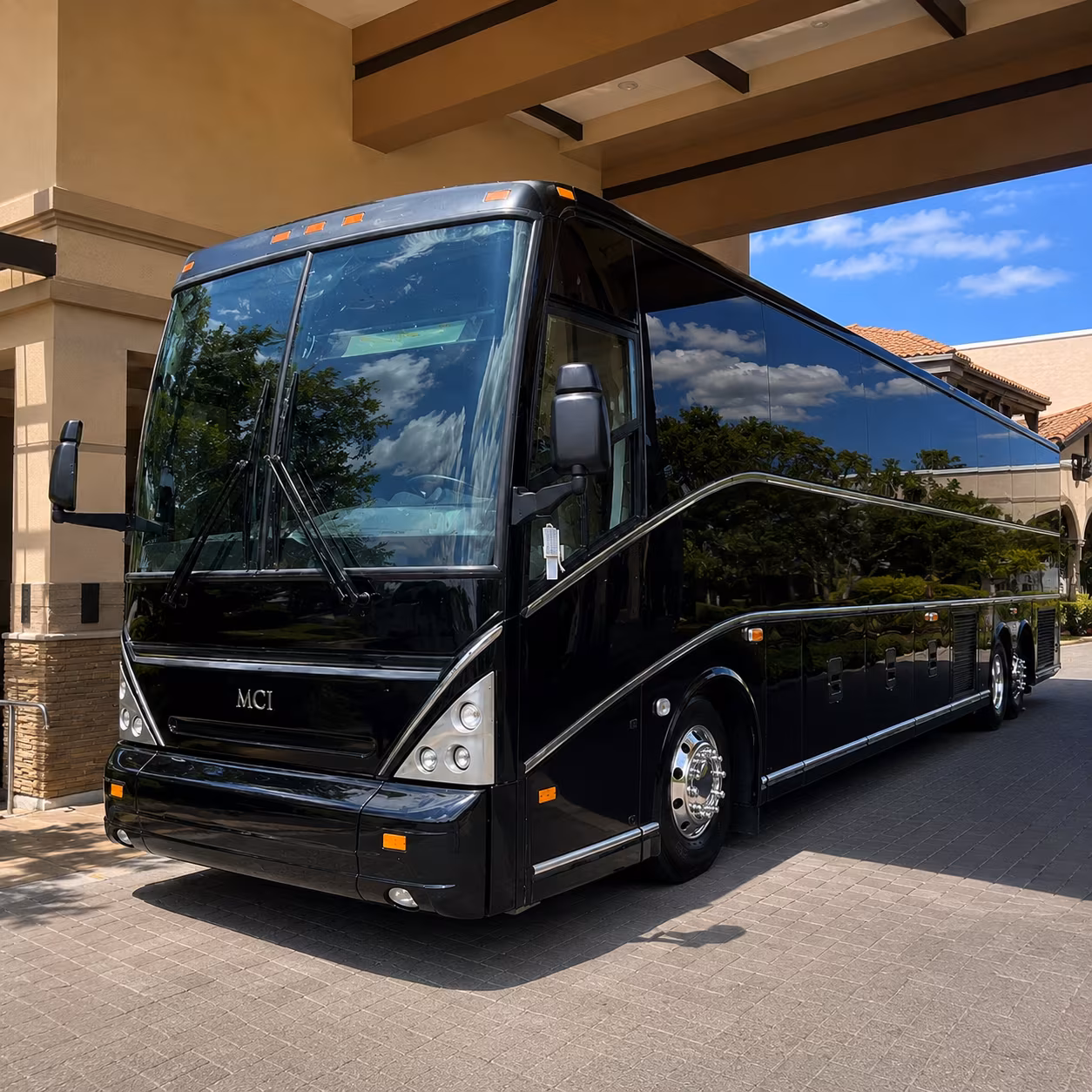 how one way transfers round trips and multi day bookings are priced for warner robins bus rentals