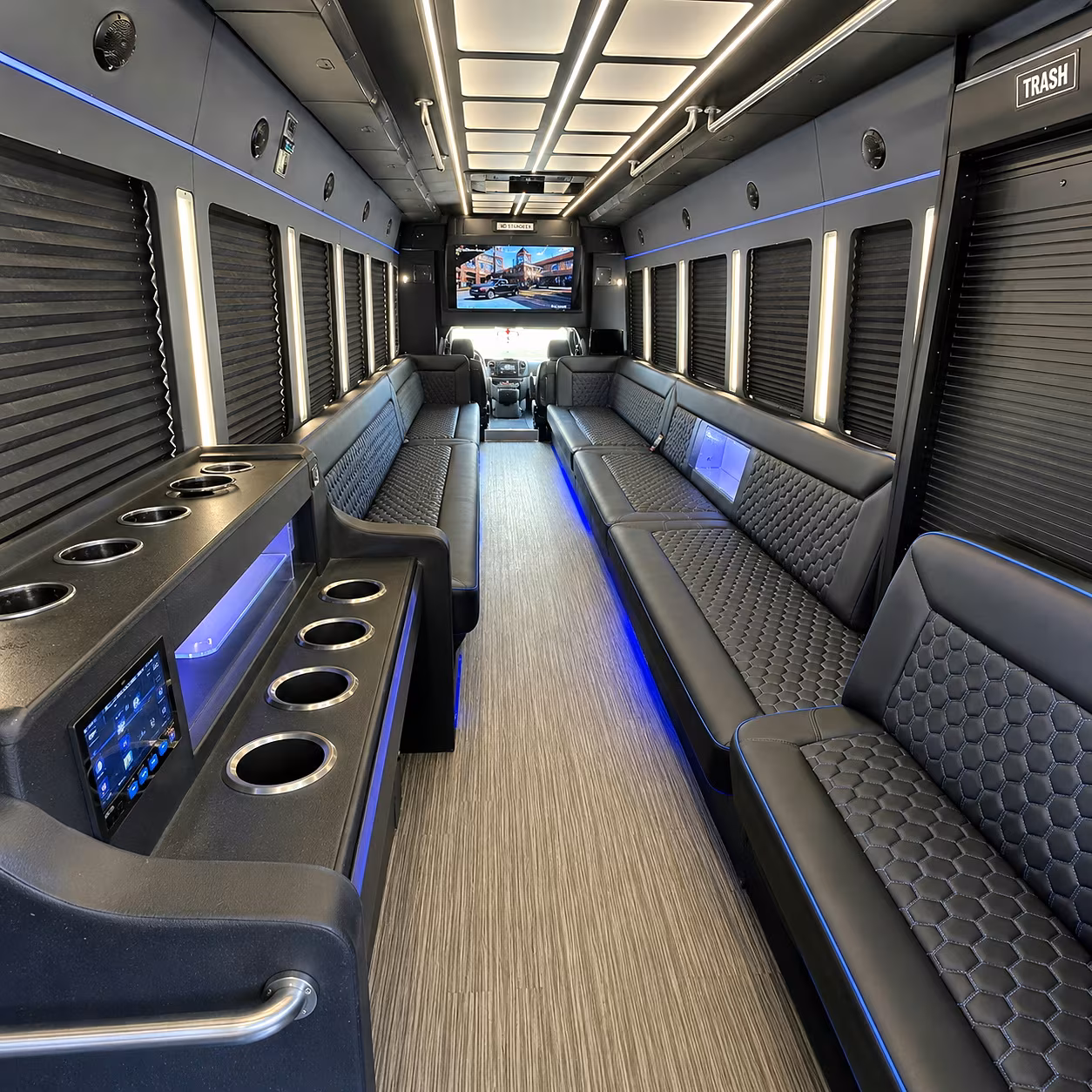 keep the whole bachelor group together with a warner robins party bus rental