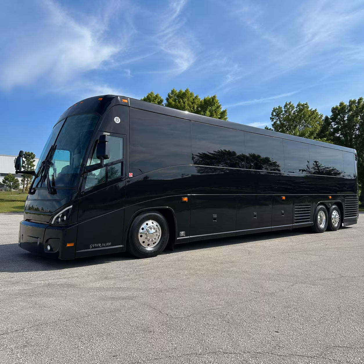 warner robins 47 passenger charter bus