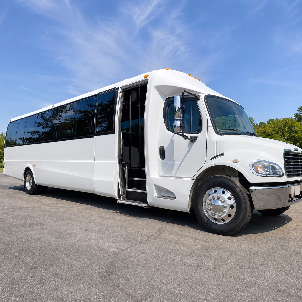 warner robins event transportation onboard seating