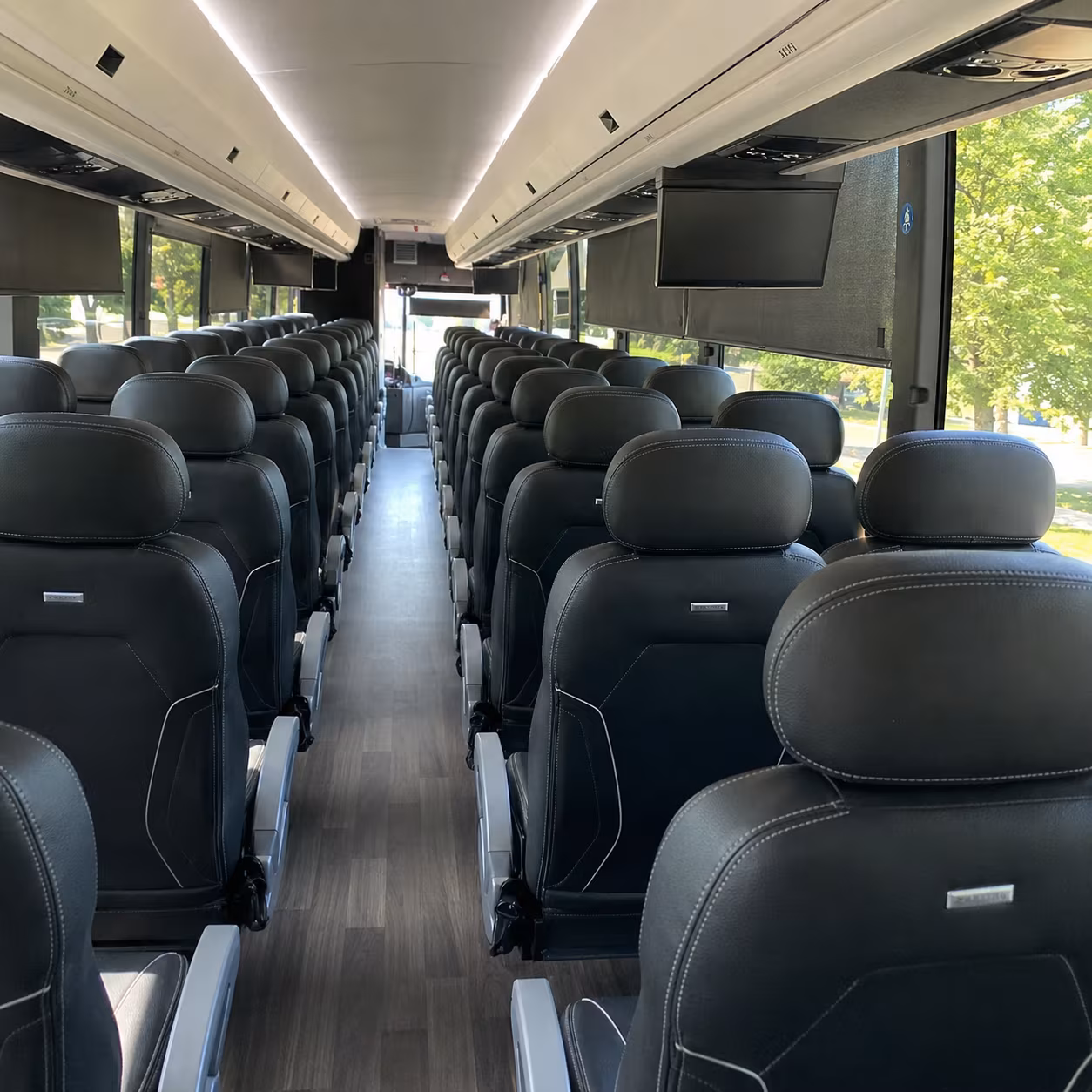 warner robins government military charter bus rental