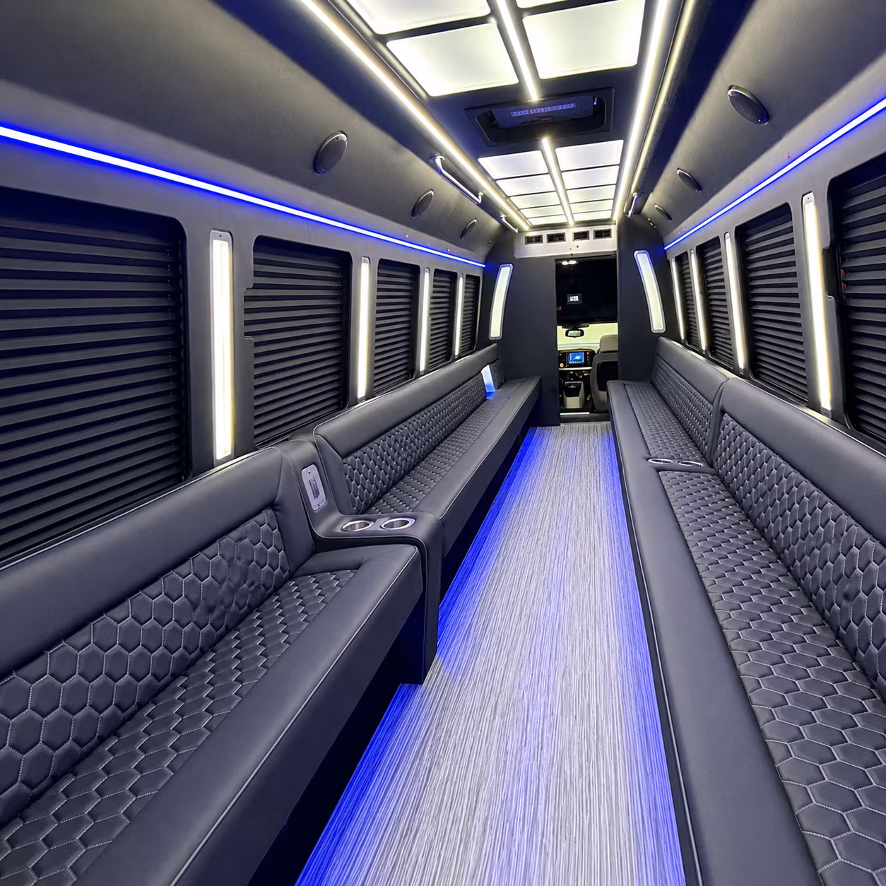 warner robins party bus inside
