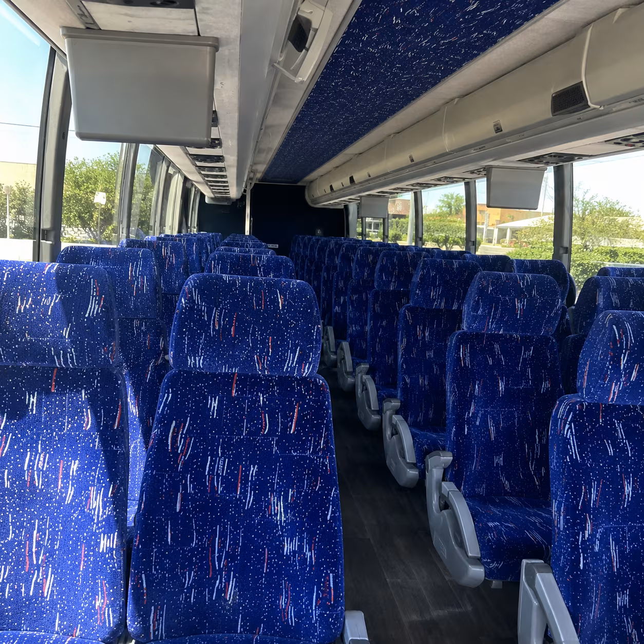 warner robins religious group transportation onboard seating